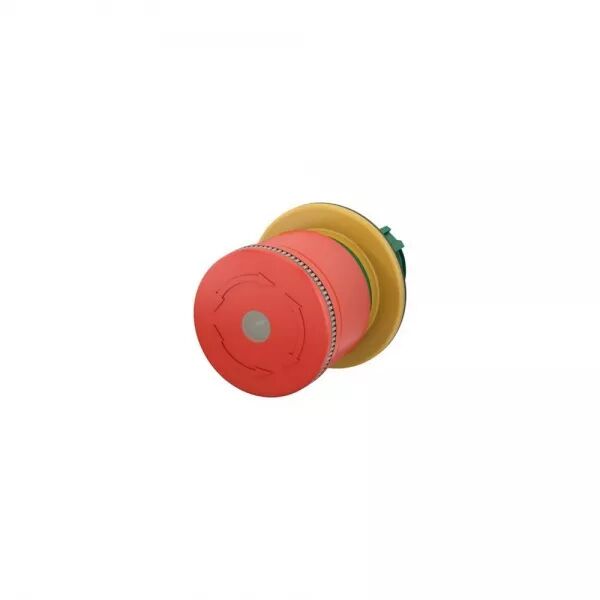 BOUTON D\'ARR�T, ROUGE, 30 MM, D�VERROUILLAGE PAR ROTATION, LUMINEUX, 30,5 MM