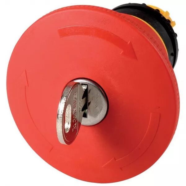BOUTON D\'ARR�T D\'URGENCE, D=60MM, D�VERROUILL� PAR CL�, RONIS