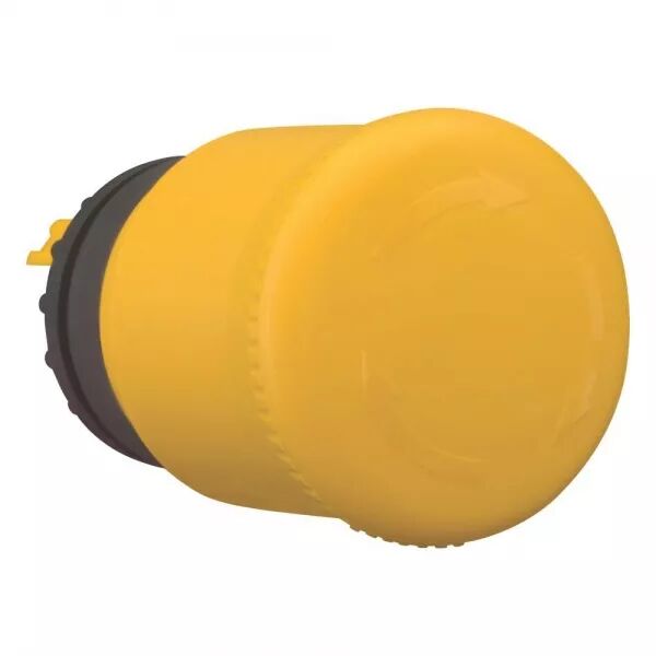 BOUTON D\'ARR�T D\'URGENCE, NON LUMINEUX, JAUNE
