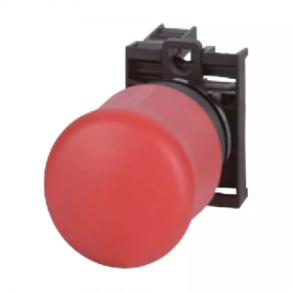 BOUTON D\'ARR�T D\'URGENCE, PAR TRACTION, 1 O, FIXATION PAR L\'AVANT