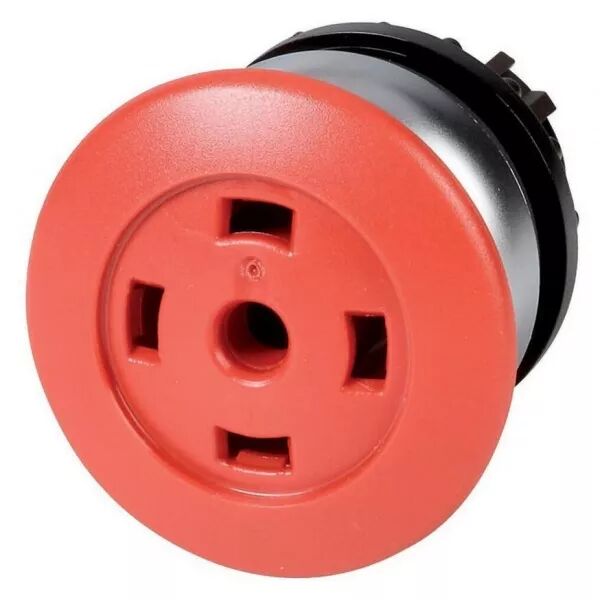 bouton-poussoir � coup de poing �, � accrochage, rouge, sans �tiquette (216763)