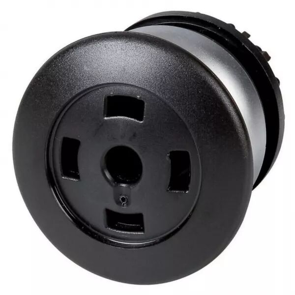bouton-poussoir � coup de poing �, � rappel, noirs, sans �tiquette (216729)