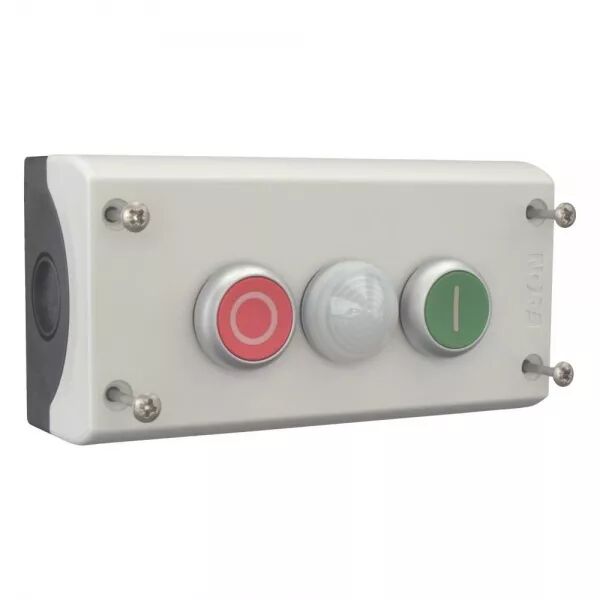 BOUTON-POUSSOIR, 2F+2O MONTAGE EN SAILLIE, AVEC LED