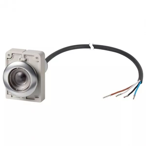Bouton-poussoir, � rappel, 2 N/O, cable extr�mit� ouverte, 4-pole, 3.5 m (185965)
