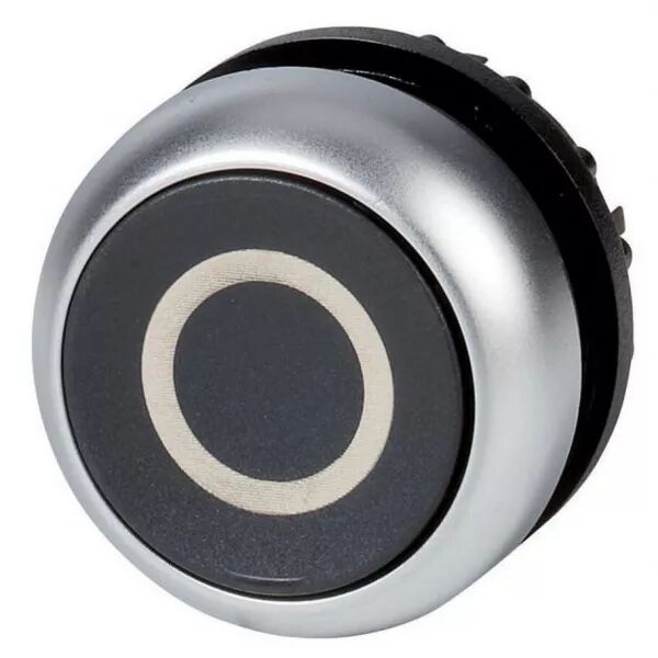 Bouton-poussoir, affleurants, noir 0, � accrochage (216632)