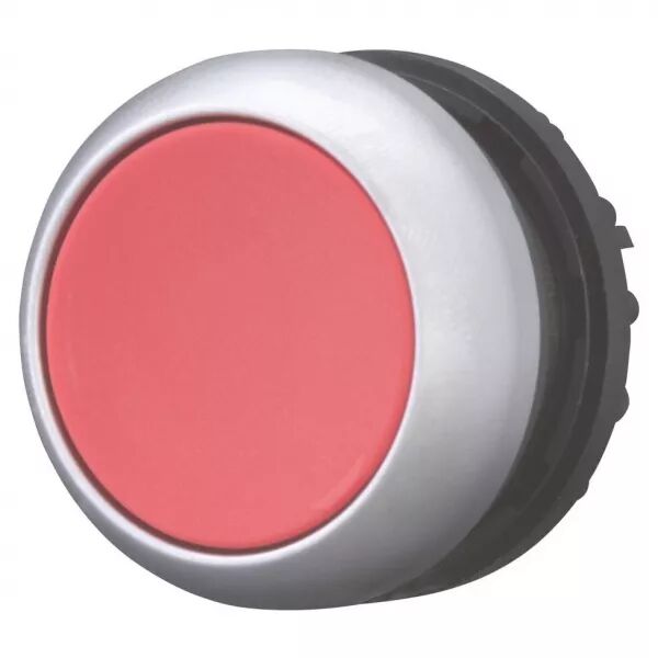 Bouton-poussoir, affleurants, rouge, � accrochage (216617)