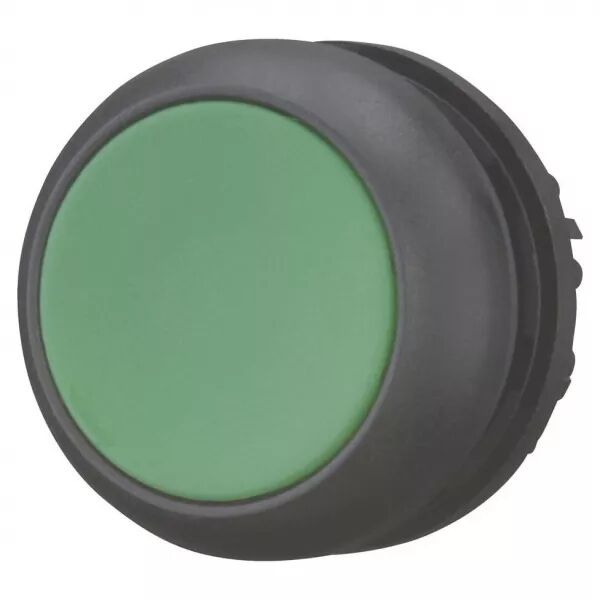 Bouton-poussoir, affleurants, vert, � accrochage (216620)