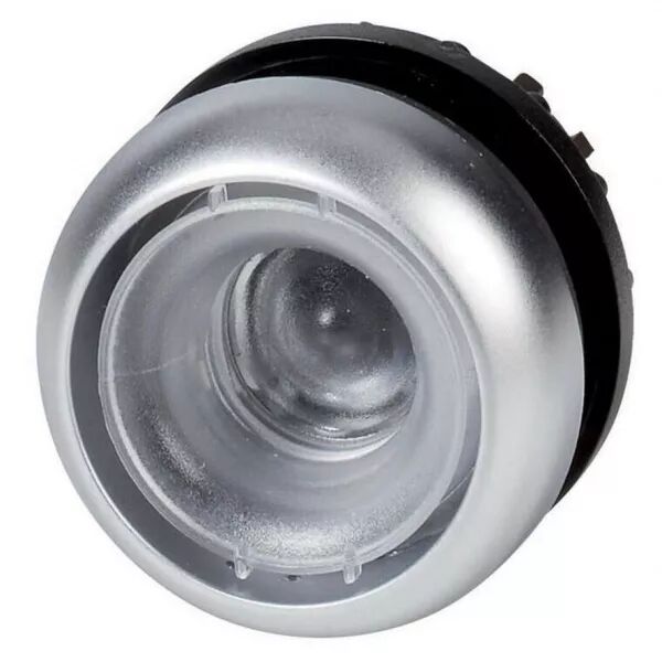 Bouton-poussoir, plat, sans �tiquette, � accrochage (216626)