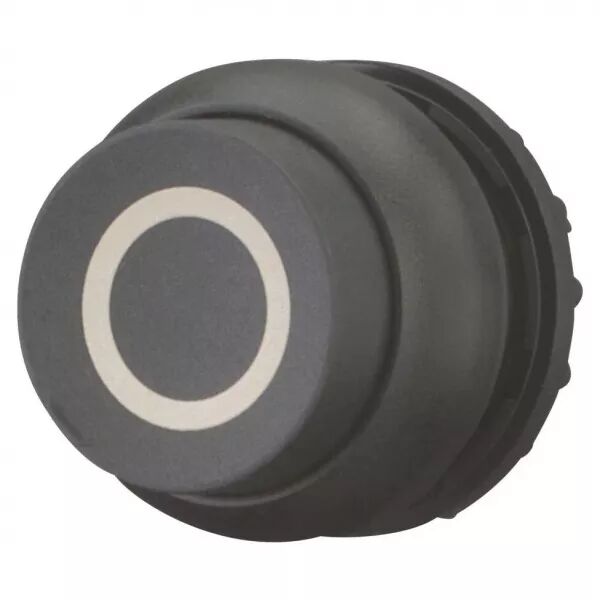 Bouton-poussoir, saillant, noir 0, � rappel (216660)