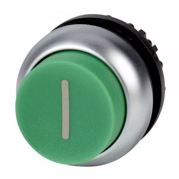 BOUTON-POUSSOIR, SAILLANT, VERT I, � ACCROCHAGE