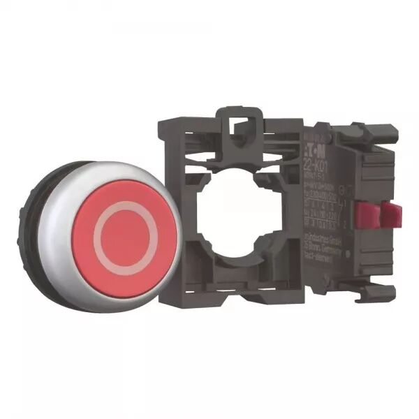 BOUTON-POUSSOIR 1 CONTACT � OUVERTURE, APPAREIL COMPLET