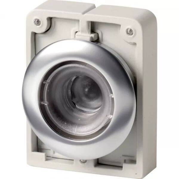 BOUTON-POUSSOIR 30MM AFFLEUR.,SANS �TIQ.