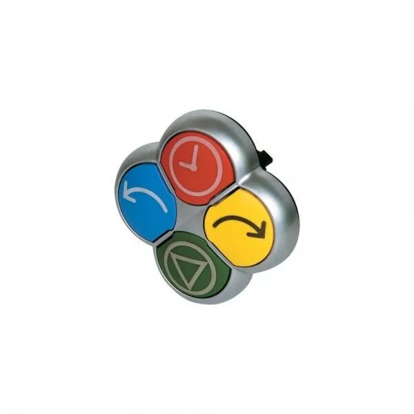 BOUTON-POUSSOIR 4 POSITIONS, � RAPPEL, INSCRIPTION POSSIBLE, VERROUILL�, TITAN