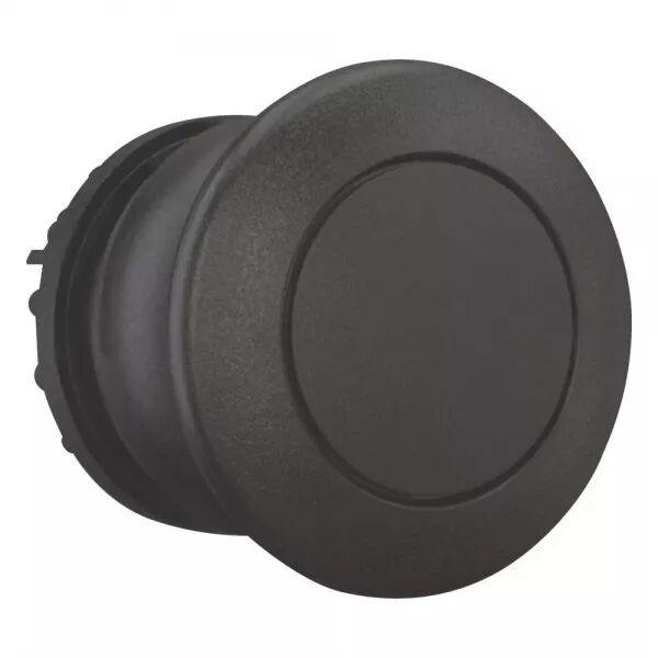 BOUTON-POUSSOIR COUP DE POING, NOIR, � ACCROCHAGE
