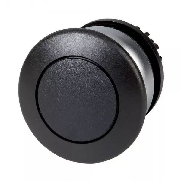 BOUTON-POUSSOIR COUP DE POING, NOIR, � RAPPEL