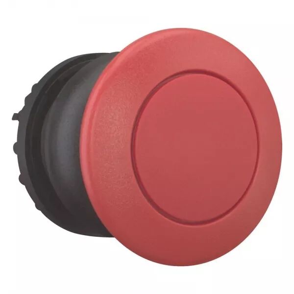 BOUTON-POUSSOIR COUP DE POING, ROUGE, � ACCROCHAGE