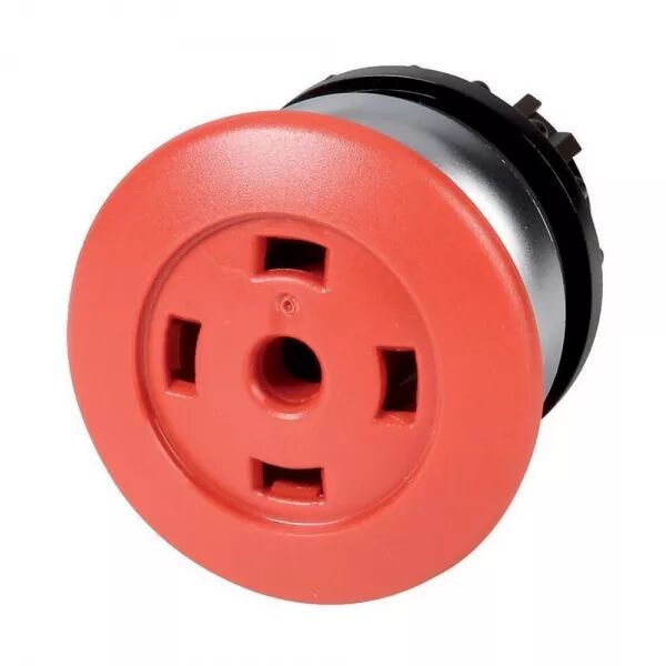 BOUTON-POUSSOIR COUP DE POING, ROUGE, SANS VERRINE, � RAPPEL