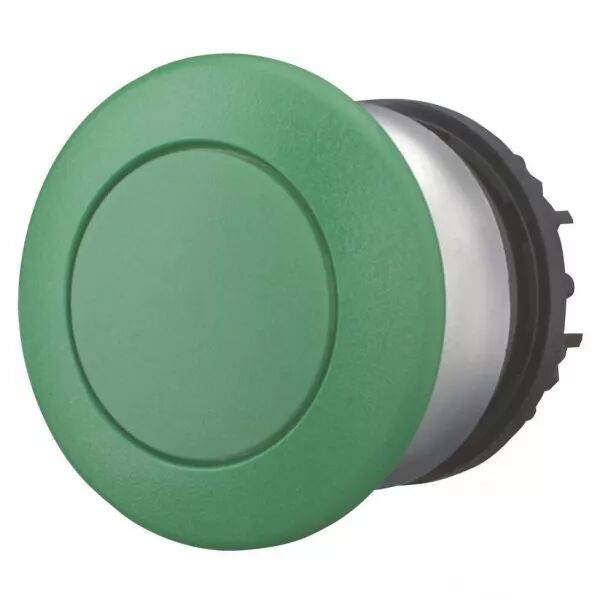 Bouton-poussoir coup de poing, vert, � accrochage (216747)