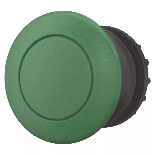 Bouton-poussoir coup de poing, vert, � accrochage (216748)