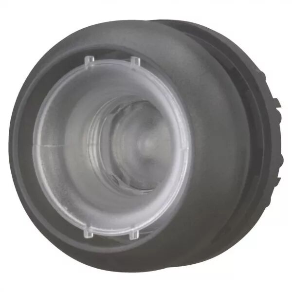 Bouton-poussoir lumineux, plat, sans �tiquette, � rappel (216935)