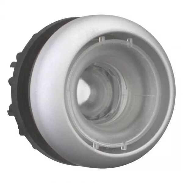 BOUTON-POUSSOIR LUMINEUX, PLAT, SANS �TIQUETTE, � RAPPEL