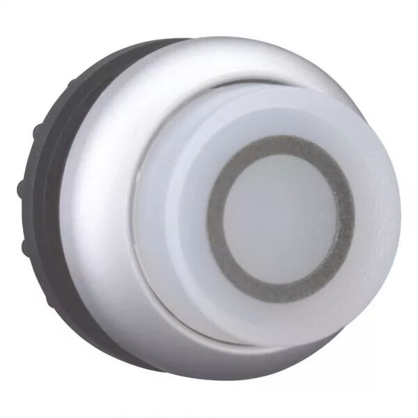 BOUTON-POUSSOIR LUMINEUX, SAILLANT, BLANC 0, � RAPPEL