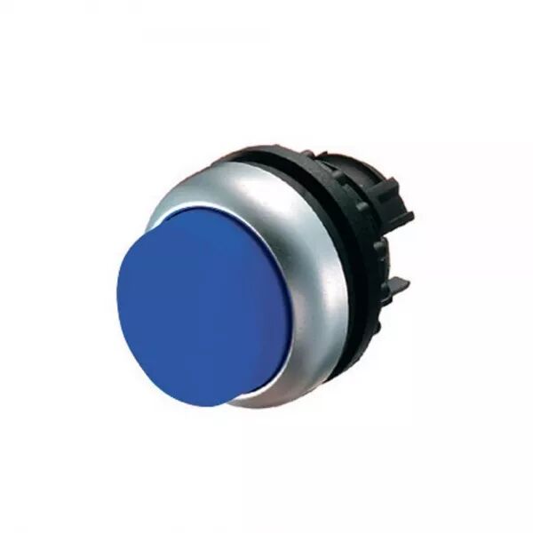 BOUTON-POUSSOIR LUMINEUX, SAILLANT, BLEU, � ACCROCHAGE