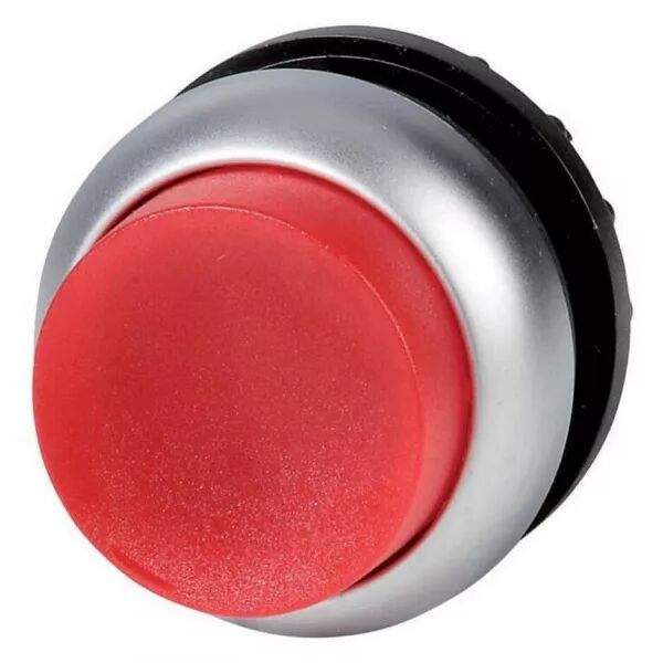 Bouton-poussoir lumineux, saillant, rouge, � accrochage (216789)
