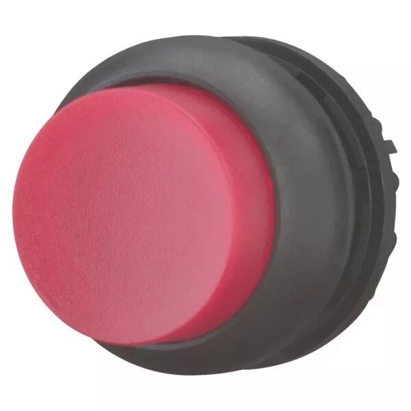 Bouton-poussoir lumineux, saillant, rouge, � rappel (216968)