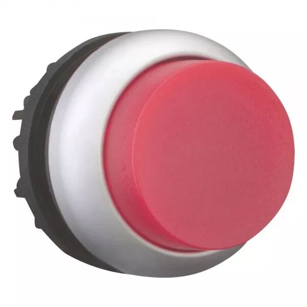BOUTON-POUSSOIR LUMINEUX, SAILLANT, ROUGE, � RAPPEL