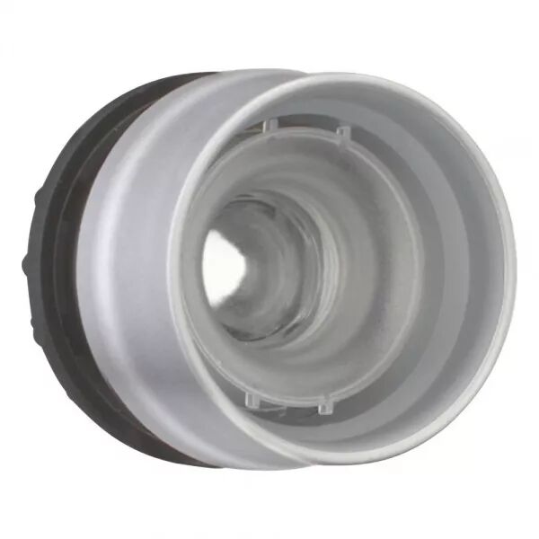 BOUTON-POUSSOIR LUMINEUX, SANS VERRINE, COLLERETTE HAUTE