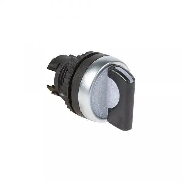 BOUTON TOURNANT LUM MANETTE NOIRE IP69 OSMOZ COMPOSABLE - 2 POSITIONS FIXES 90�