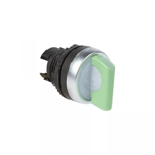 BOUTON TOURNANT LUM MANETTE VERTE IP69 OSMOZ COMPOSABLE - 3 POSITIONS FIXES 45�