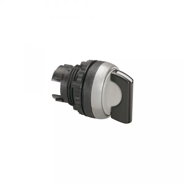 BOUTON TOURNANT NON LUM MANETTE NOIRE IP69 OSMOZ COMPO 2 POSITIONS RAPPEL 45�