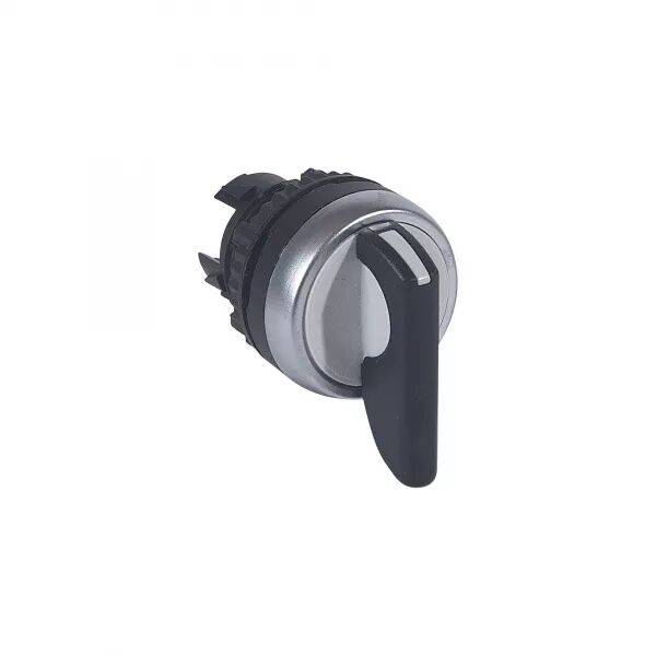 BOUTON TOURNANT NON LUMI LEVIER IP69 OSMOZ COMPOSABLE 2 POSITIONS RAPPEL 45�