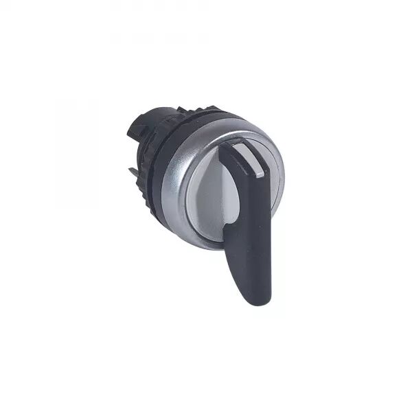 BOUTON TOURNANT NON LUMINEUX � LEVIER IP69 OSMOZ COMPOSABLE 3POSITIONS FIXES 45�