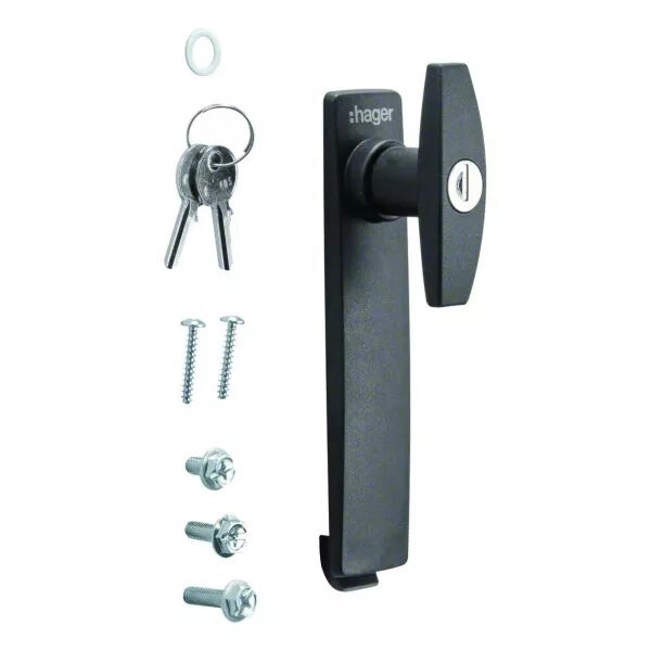 Bouton verrou m�tallique serrure � barillet 2cl�s n� 405 IP5-6 p vega D univers (FZ526)
