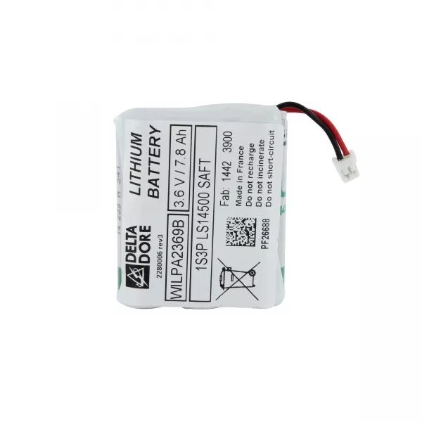 BP CLT 8000 TYXAL+ | BLOC PILES POUR CLAVIER D\'ALARME