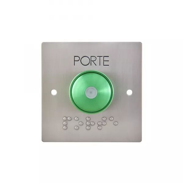 BP DE SORTIE ACCESSIBILIT�, ENCASTRABLE, LED, BUZZER, ENTRAXE 67 MM