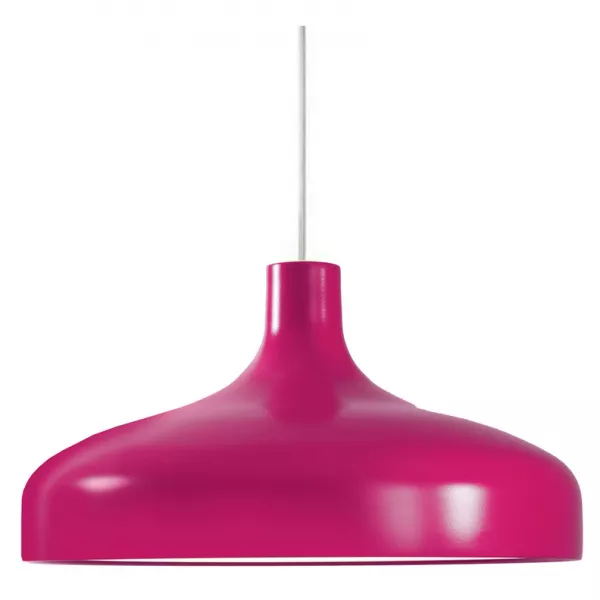 BRASILIA S rose, E27, suspension 40W maxi, livr� sans ampoule (BRA40P)