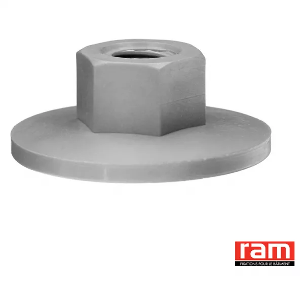 BTE 100 ECROUS NYLON S/EP 10mm. (94104)
