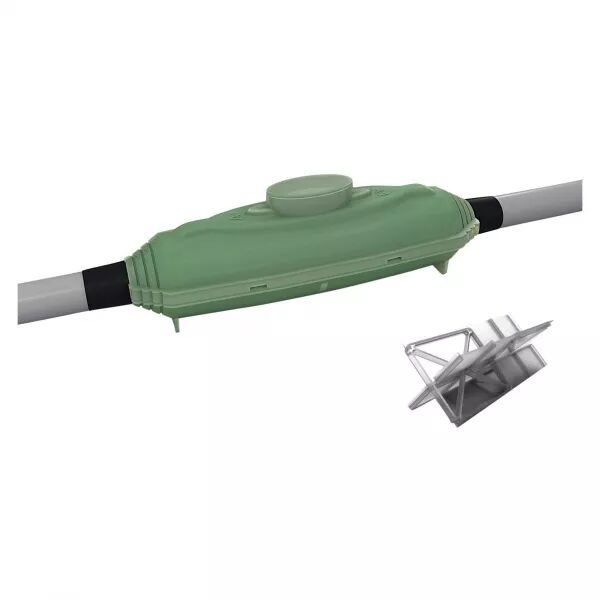 Bte de jonction et r�sine PU avec connecteur. Cap. 5P x 1,5-6mm2 (233001)