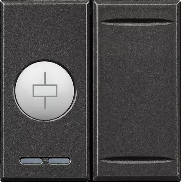bticino-actionneur axolute bus pour gestion charges 2 modules - anthracite (hs4672n)