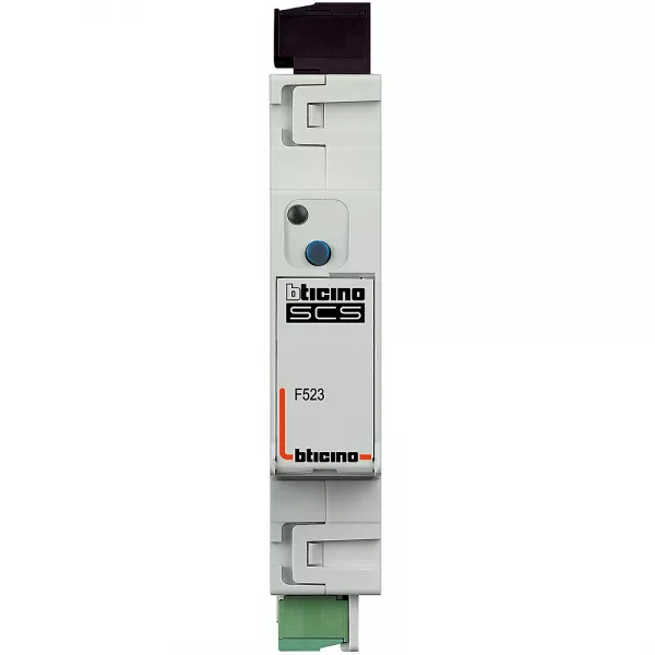 bticino-actionneur modulaire 1 relais pour gestion des charges myhome_up - 1 module (f523)