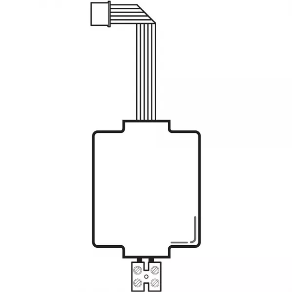 bticino-adaptateur pour �cran myhome screen bus 3,5pouces pour contenus audio (3496)
