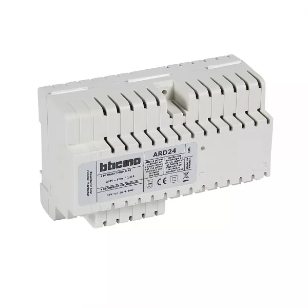 bticino-alimentation continue pour ventouses - 8 modules din (004569)