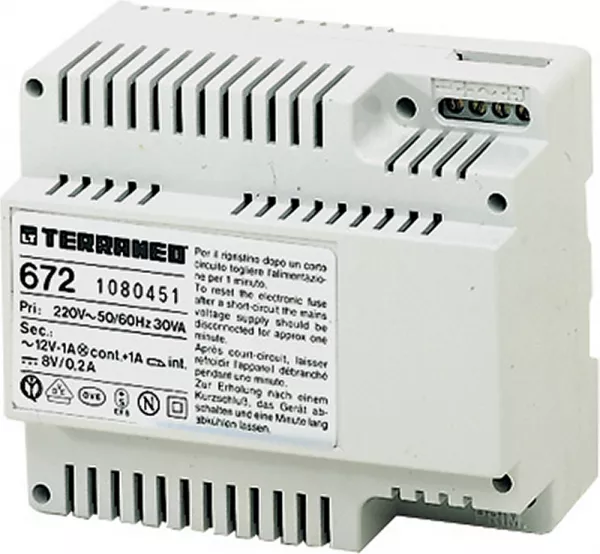 bticino-alimentation g�che s�rie 600 tersystem - 672 (002721)
