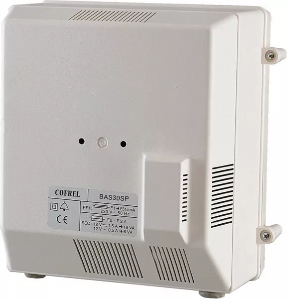 bticino-alimentation secourue 230v et 12v= 2a - 195x175x110mm (004829)