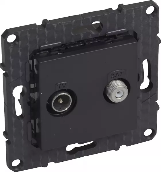 bticino-alt�ge prise tv sat �toile noir composable (btal43sd)