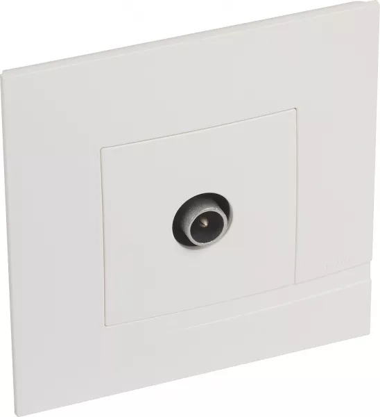 bticino-alt�ge prise tv simple blanc complet (btal40dc)